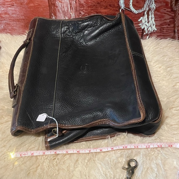 Roots XL leather briefcase - Picture 15 of 16